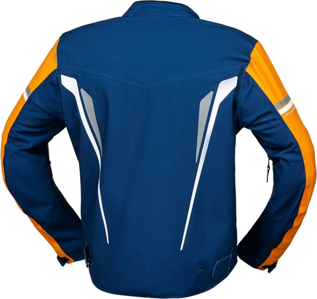 iXS TS-Pro ST+ Motorjas - Blauw/Oranje - 2XL - afbeelding 2 van 2