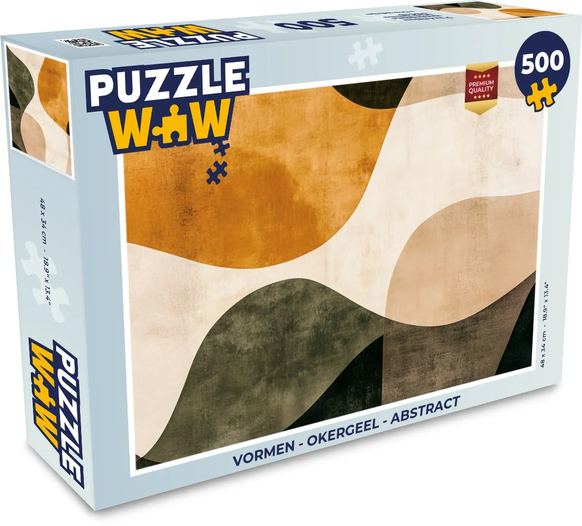 PuzzleWow Abstract Legpuzzel 500 Stuks