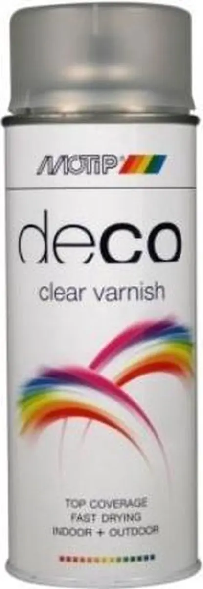 Motip Deco Clear Varnish 400ml - Blank
