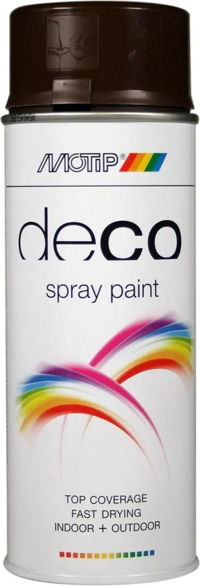 Motip deco alkyd hoogglans lak RAL 8017 choco bruin (01694)