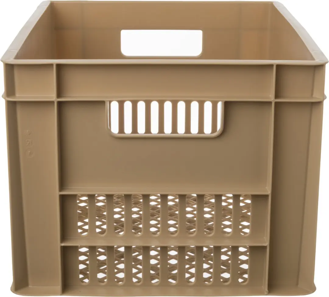 FastRider Fietskrat Large - 34L Beige - afbeelding 4 van 6