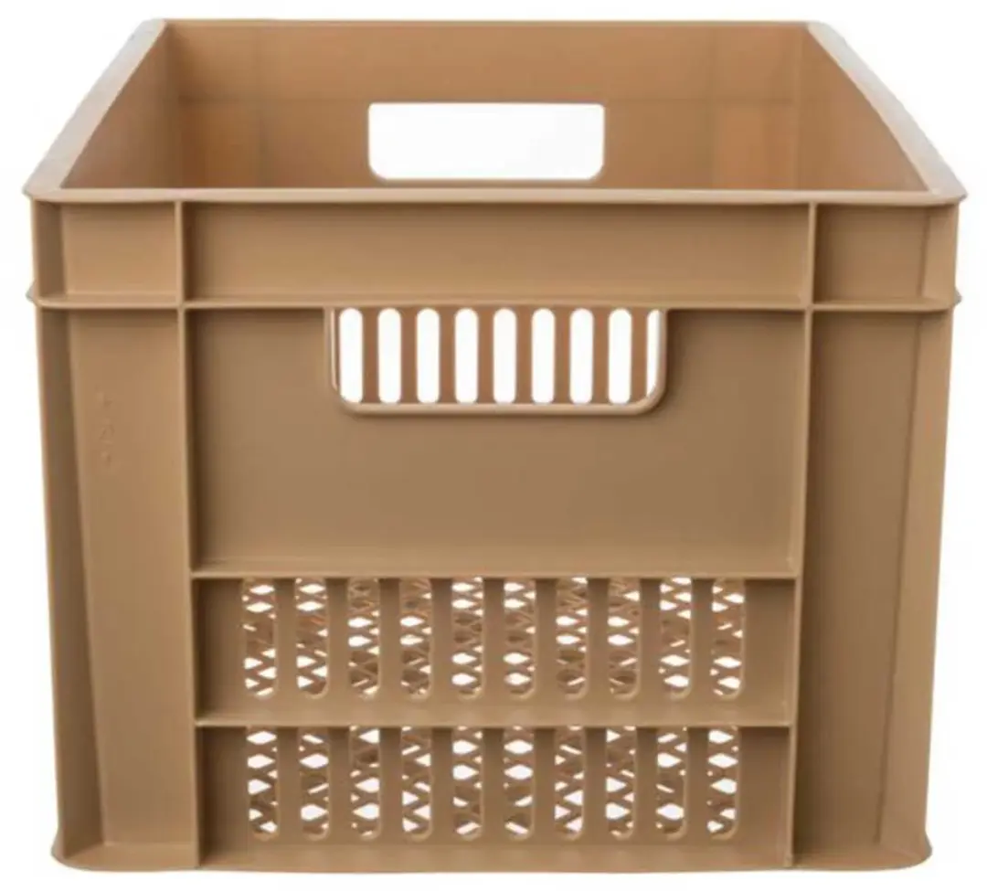 FastRider Fietskrat Large - 34L Beige - afbeelding 3 van 6
