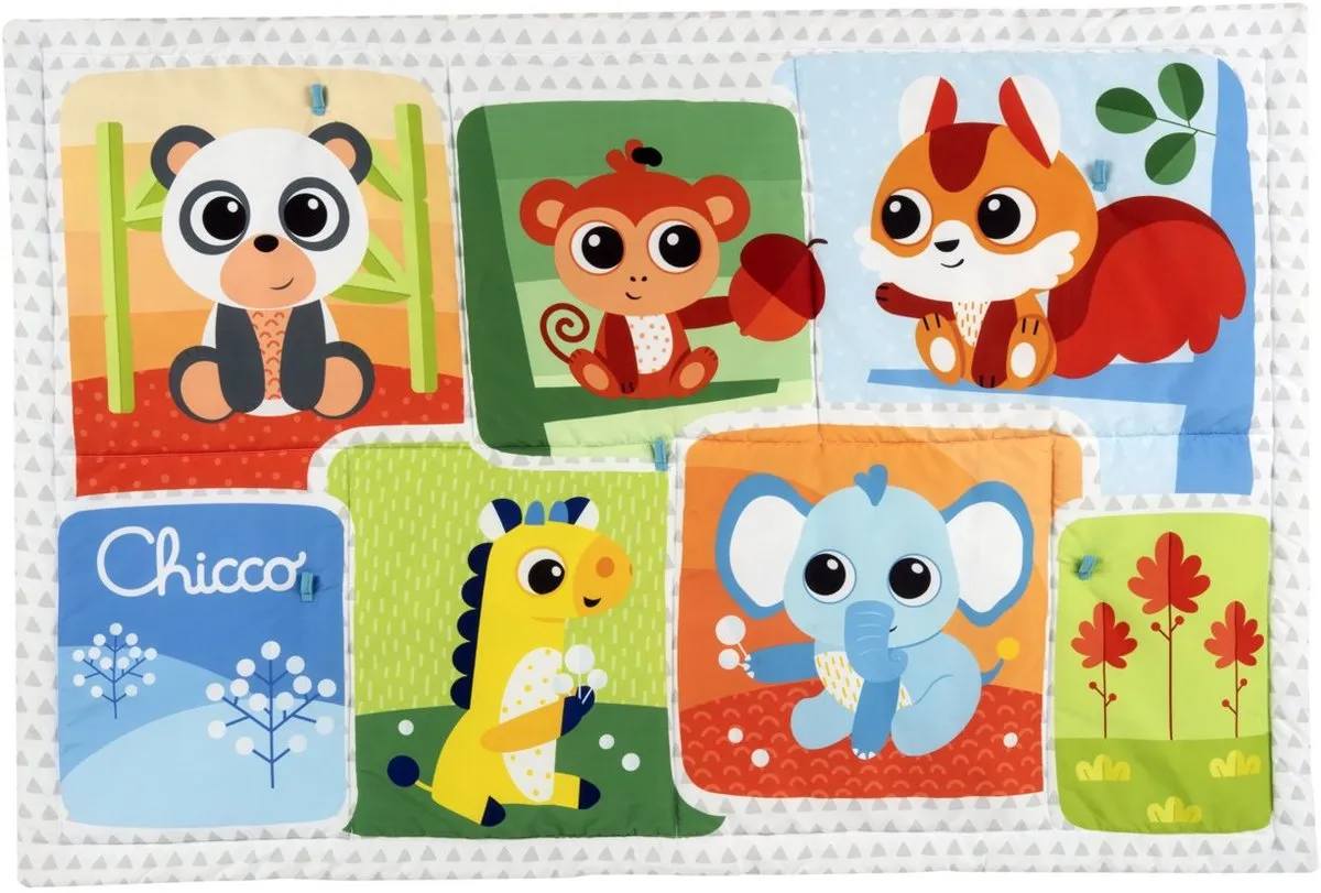 Chicco XXL Speelmat Bos - Meerkleurig - afbeelding 5 van 6