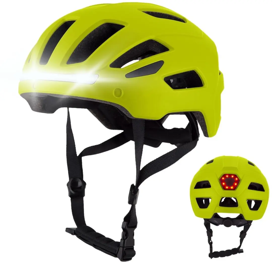 GOOFF® RIDER Fietshelm met Verlichting