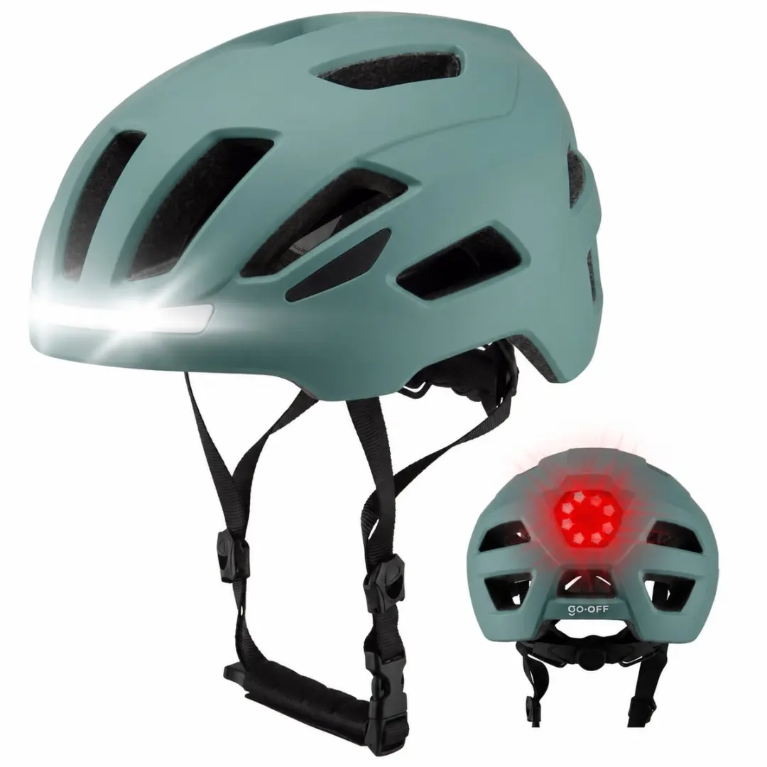 GOOFF® RIDER Fietshelm met Verlichting