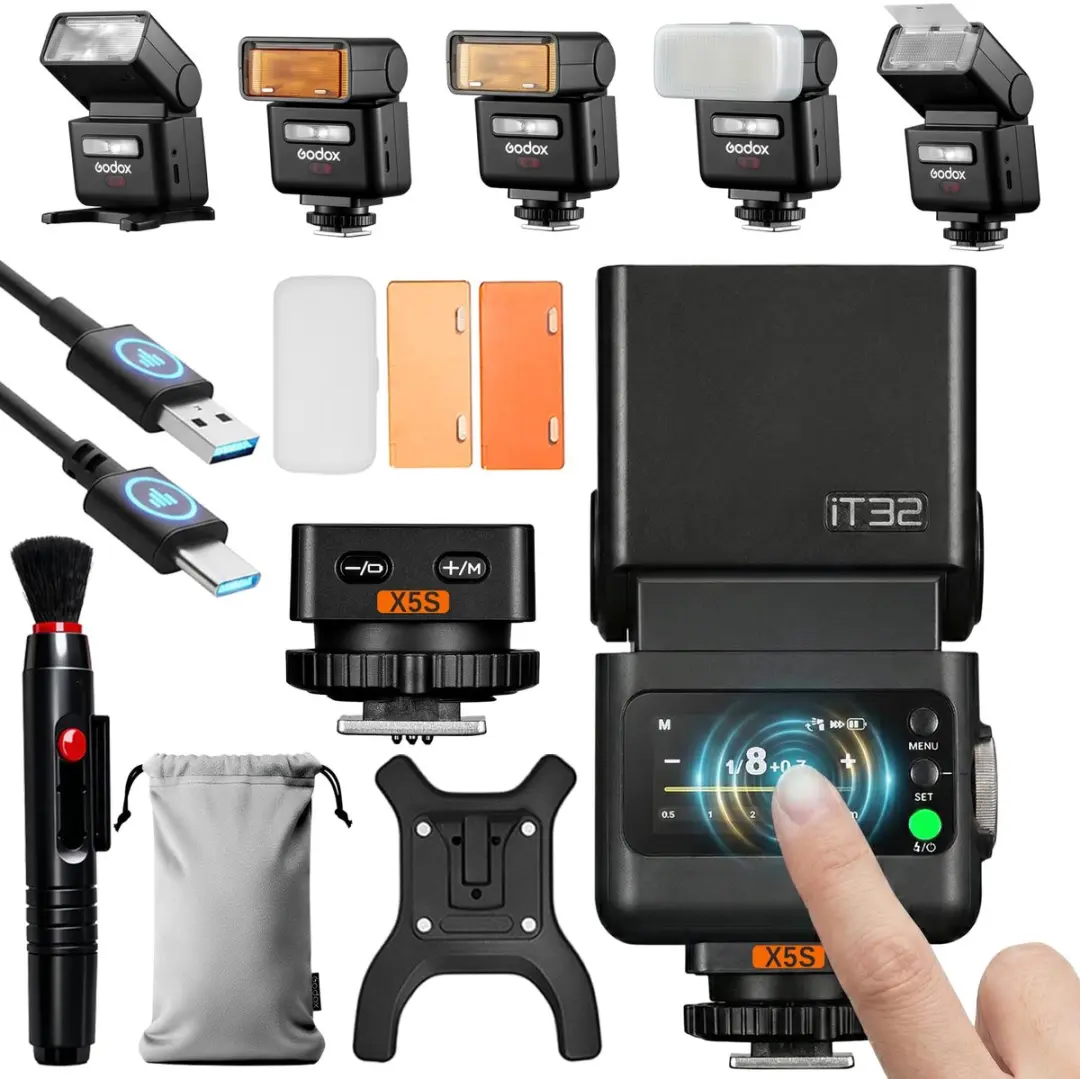Godox iT32 TTL Cameraflitser met X5-S Trigger, Compatibel met Sony