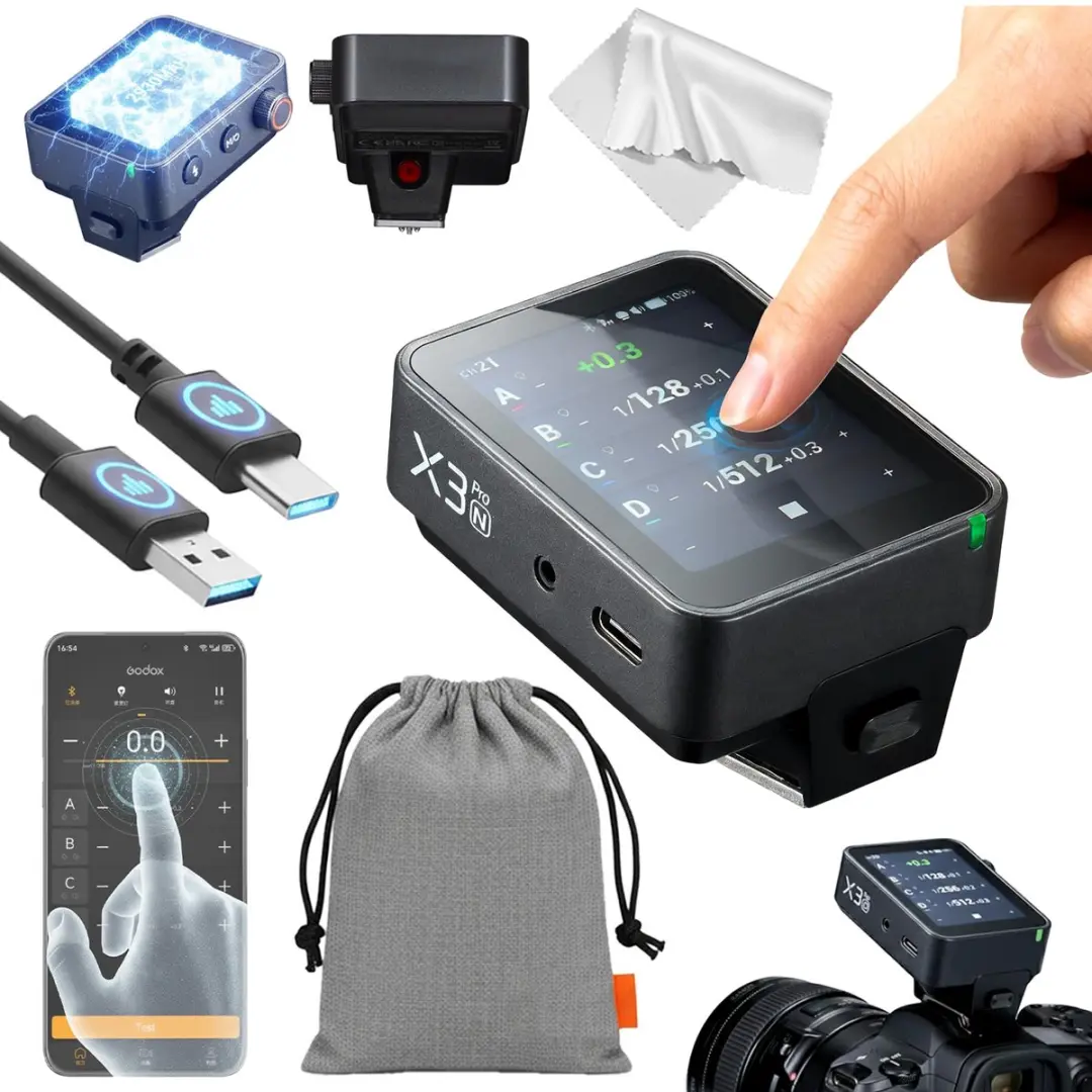 GODOX X3Pro N TTL Draadloze flitsertrigger voor Nikon met Bluetooth-integratie e