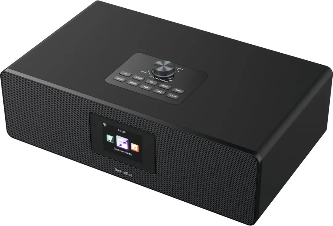 Technisat Classic 500 IR DAB+ Internetradio - 2x10W - Zwart - afbeelding 2 van 5