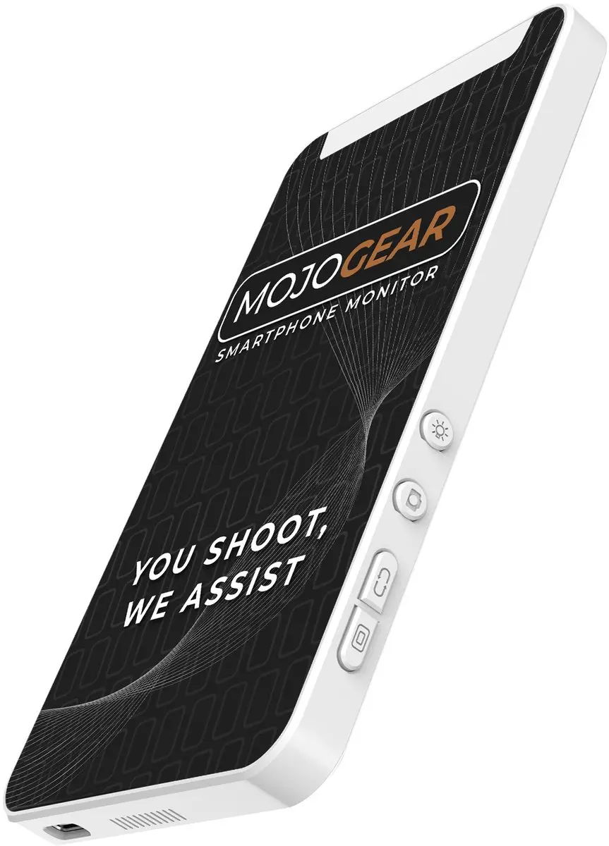 MOJOGEAR VS5 XL Selfie Vlog Monitor - Wit