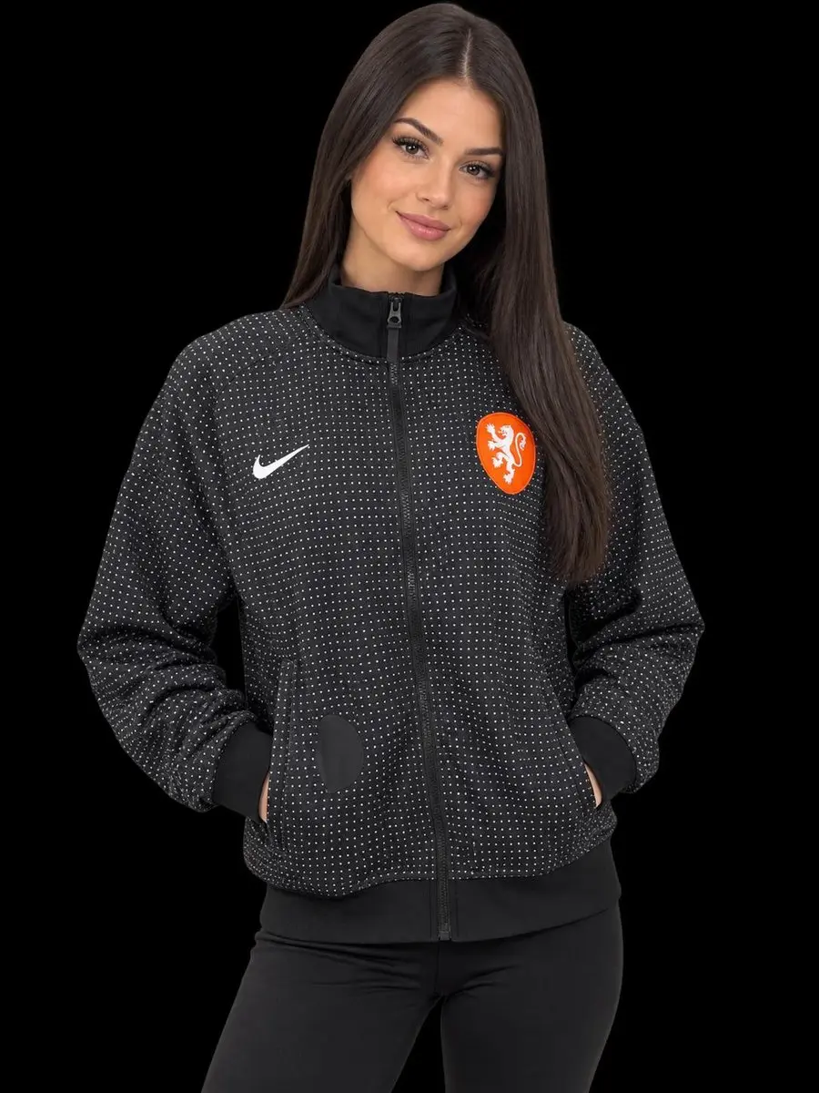 Nike Nederland Academy Pro Anthem Trainingsjack Dames Zwart (FZ9399-010) Maat M