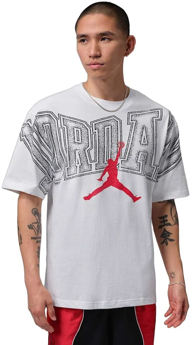 T-shirt Nike M J NEW STRETCH GFX SS CREW M Heren
