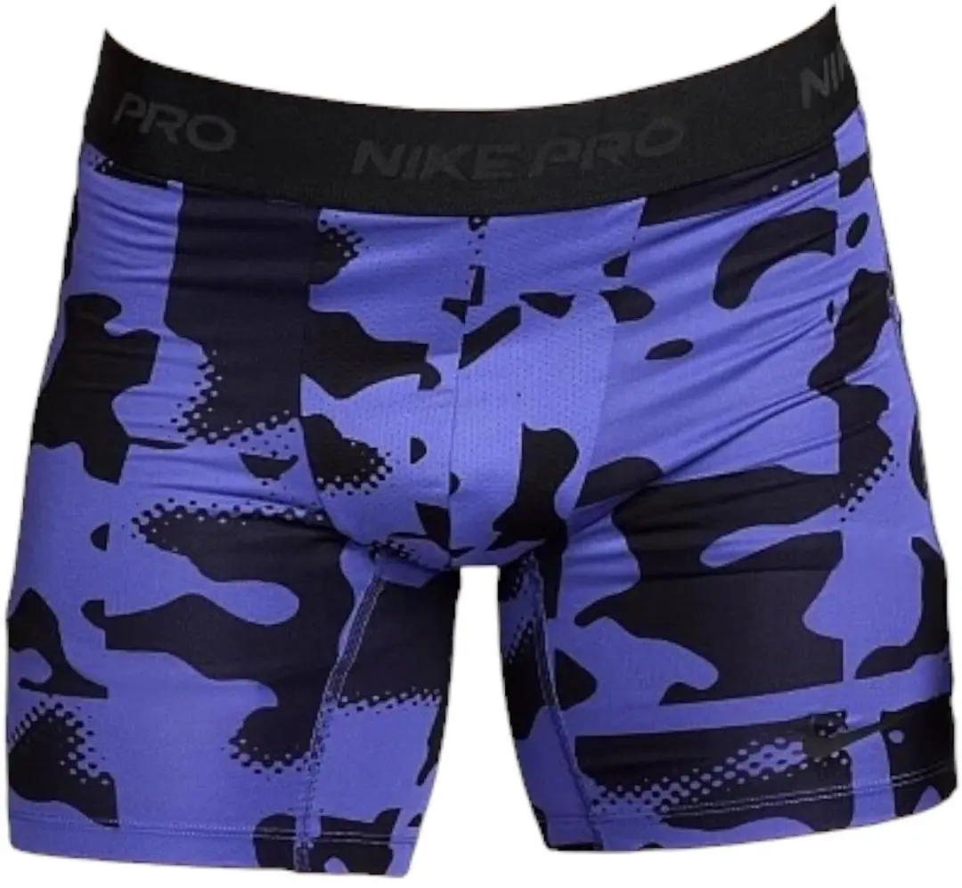Nike Pro Dri-FIT herenshorts IF2781-510, kleur Persian Violet/Black/White