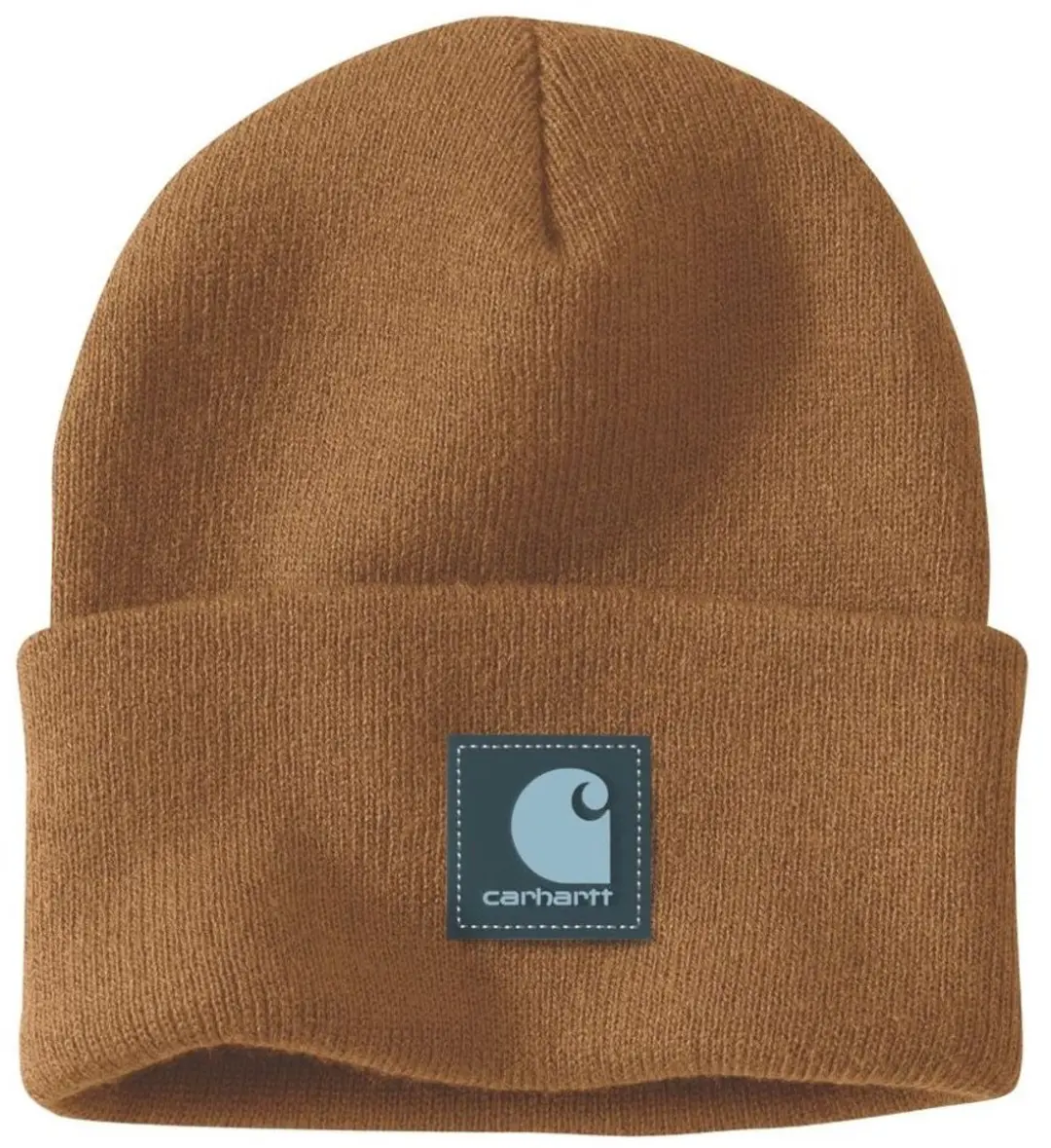 Carhartt Beanie met rubberen patch en horloge 106920