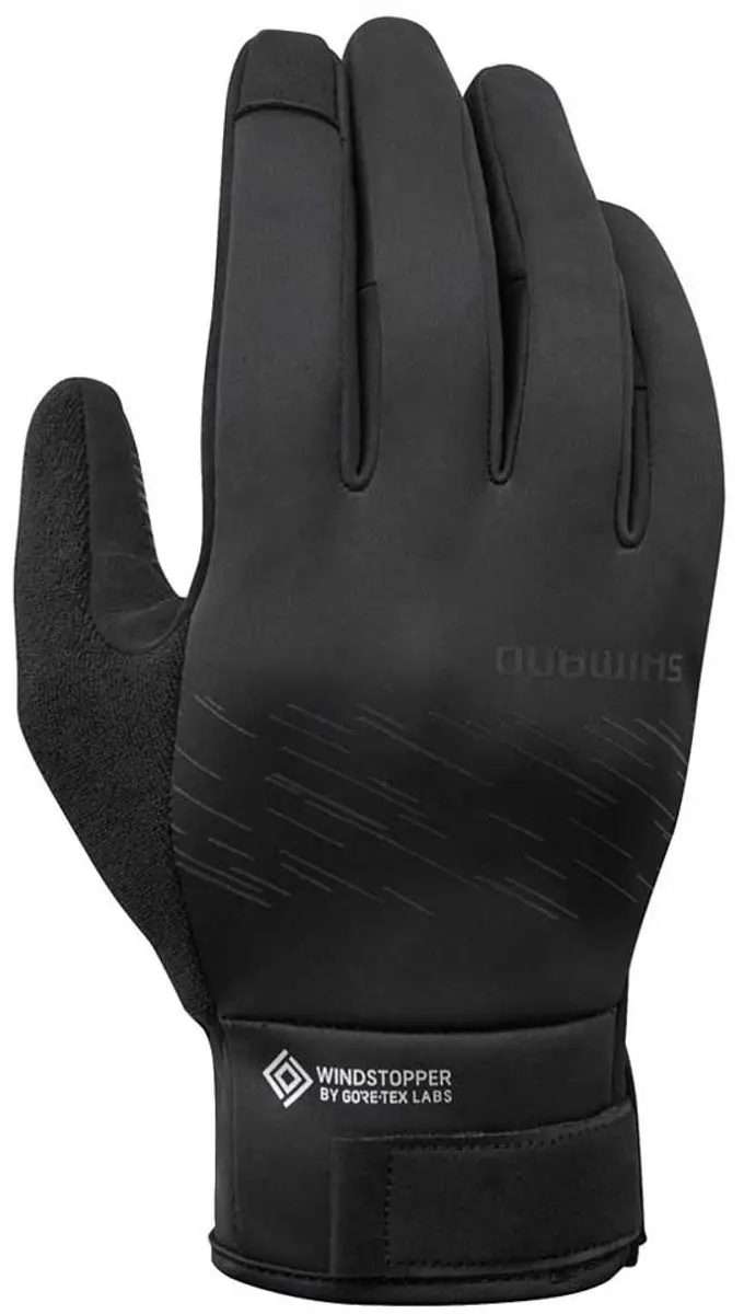 Shimano Windstopper Insulated Gore-tex Windstopper® Handschoenen Zwart S Man