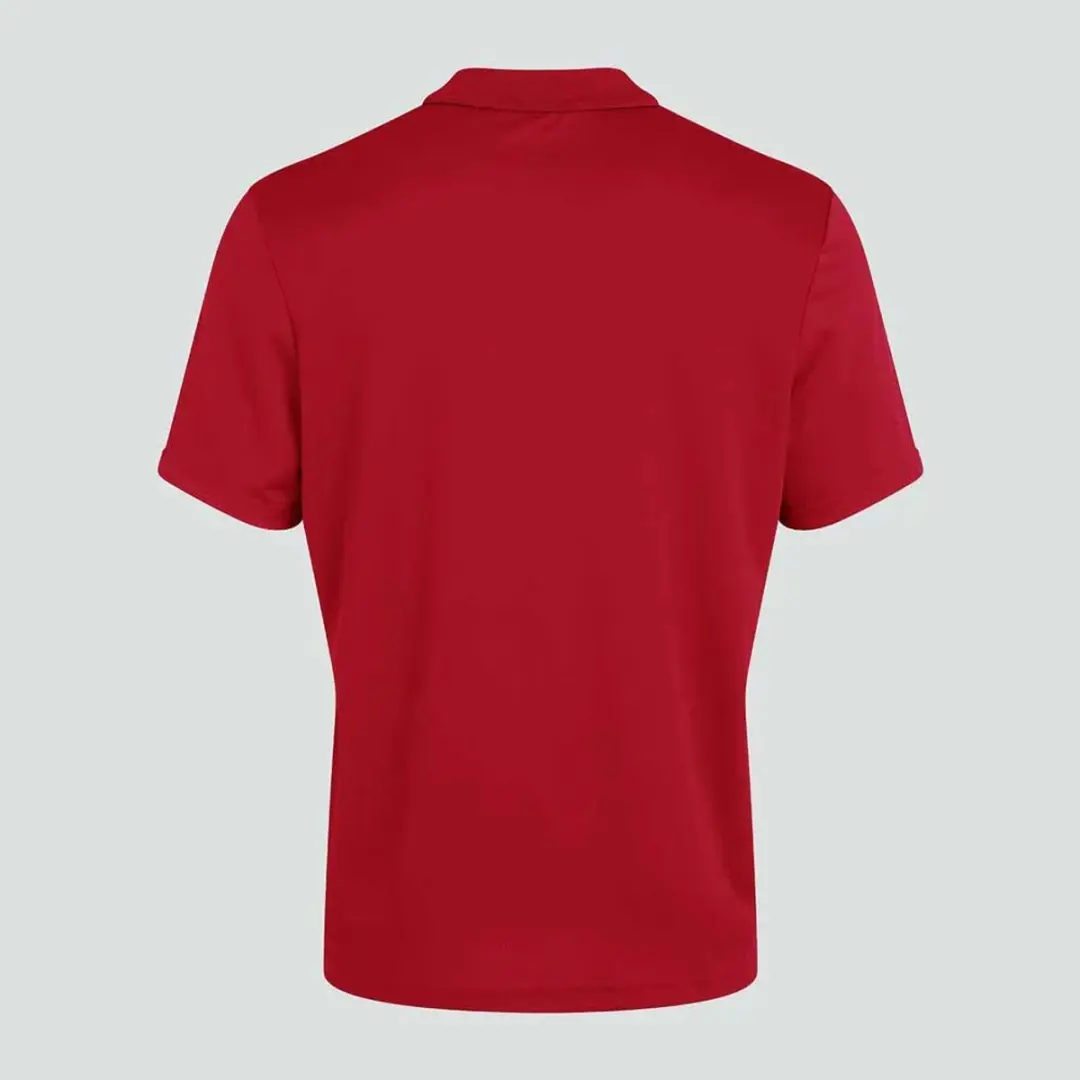 Canterbury Club Dry Korte Mouw Poloshirt Rood XL Man
