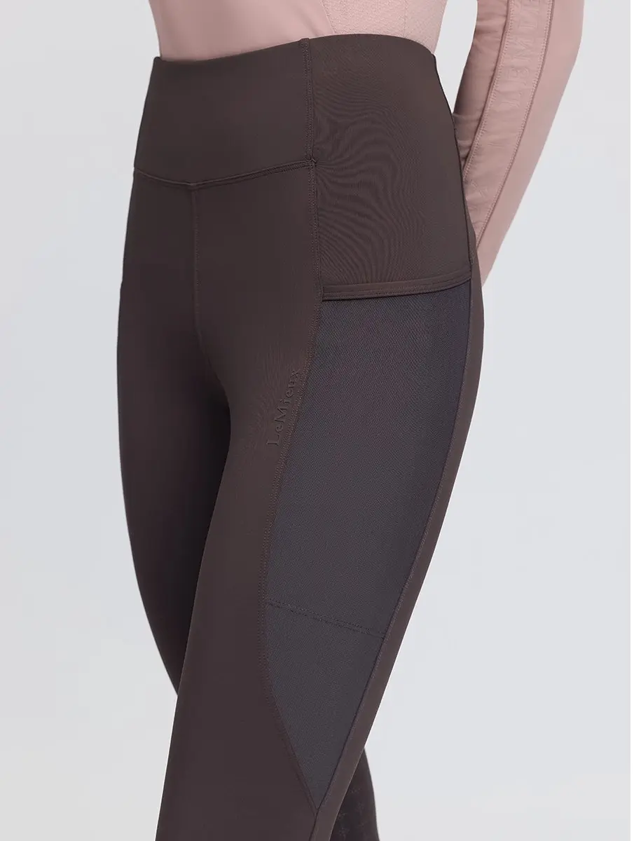 Lemieux Naomi Full Grip Paardrijlegging - 38 - Bruin