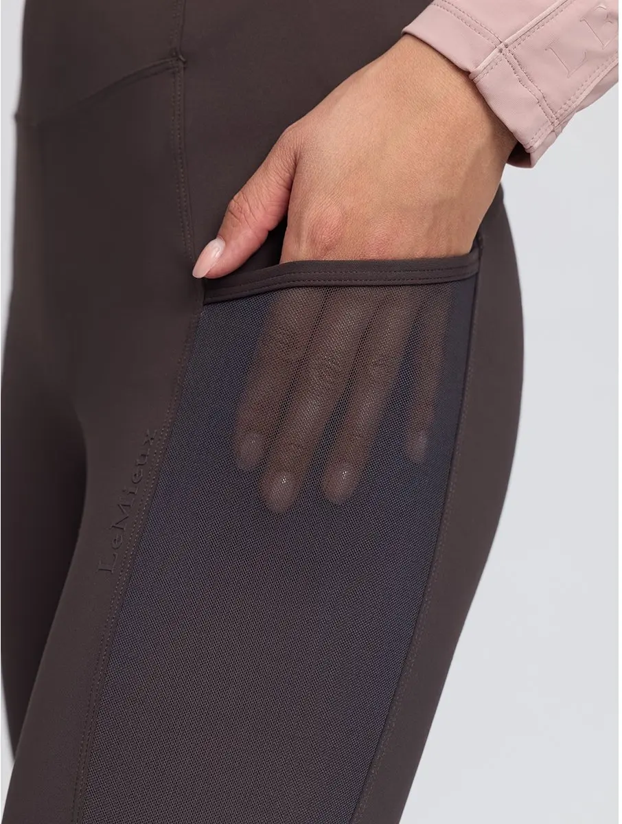 Lemieux Naomi Paardrijlegging Full Grip - 36 Bruin
