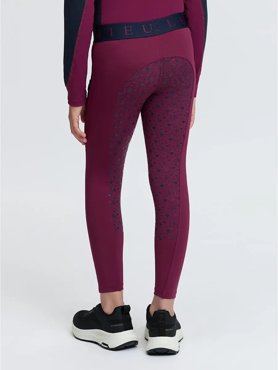 Lemieux Paardrijlegging Mini Full Grip Kids - 110-116 Donkerroze