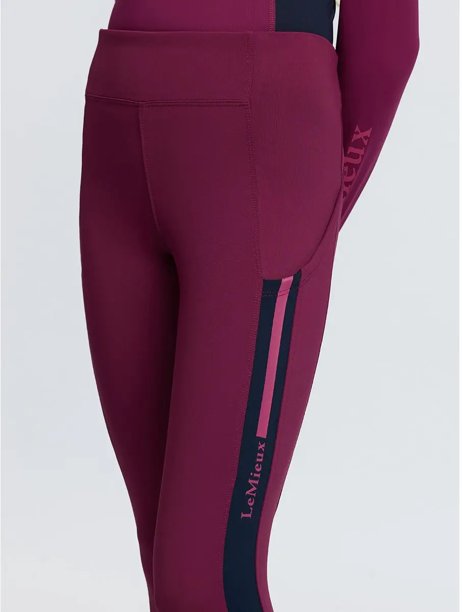 Lemieux Young Rider Orla Paardrijlegging 134-140 - Donkerroze