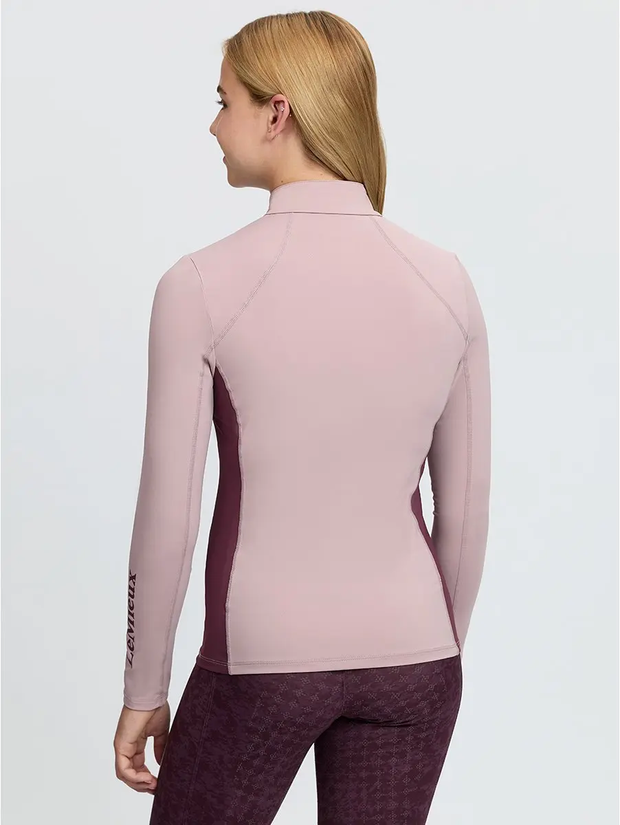Lemieux Young Rider Classique Trainingsshirt 146-152 - Lichtroze