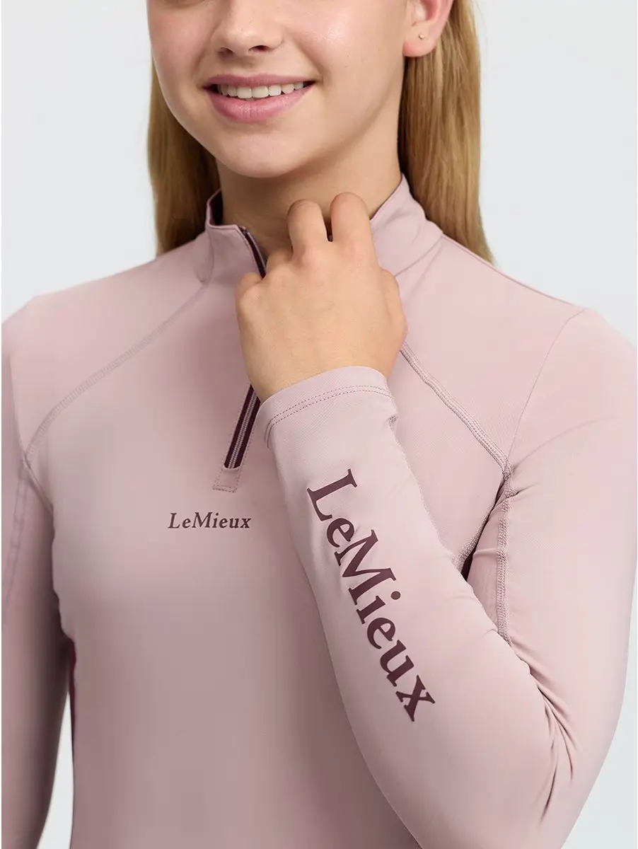 Lemieux Young Rider Classique Trainingsshirt 158-164cm - Lichtroze