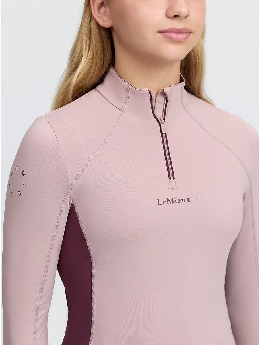 Lemieux Young Rider Classique Trainingsshirt 158-164cm - Lichtroze