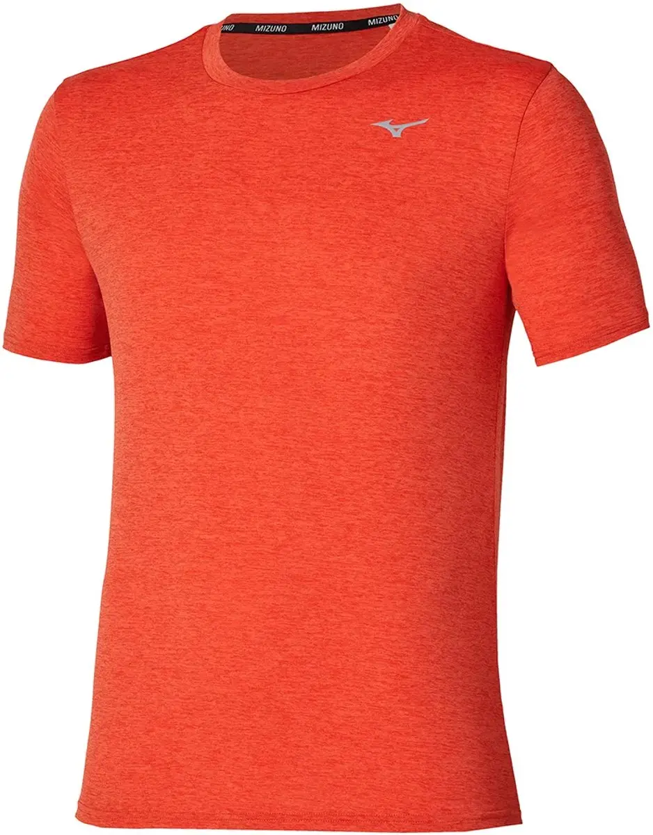 Mizuno Core Impulse T-shirt Met Korte Mouwen Oranje L Man