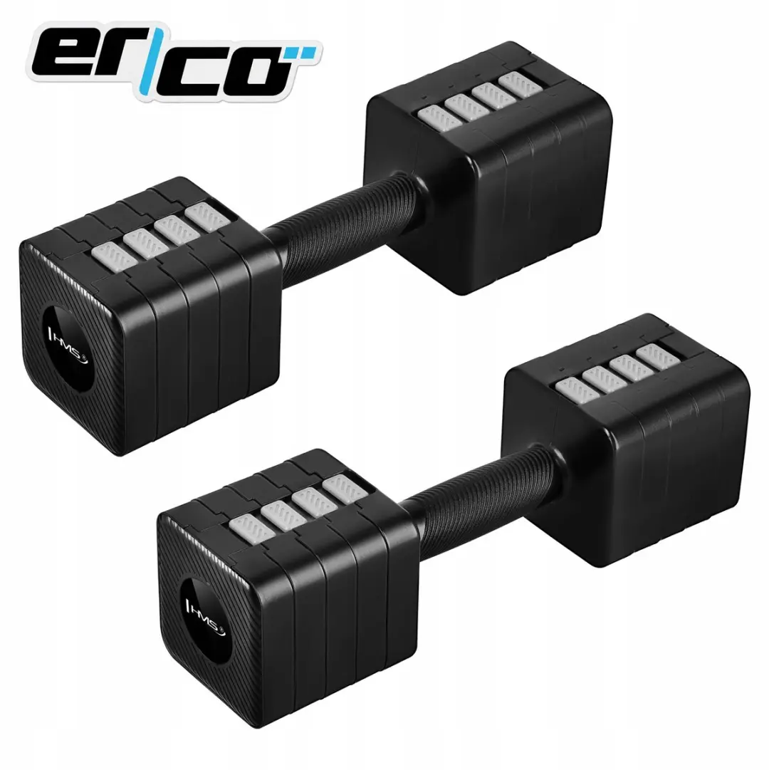 Verstelbare Dumbbells 2x5kg HMS