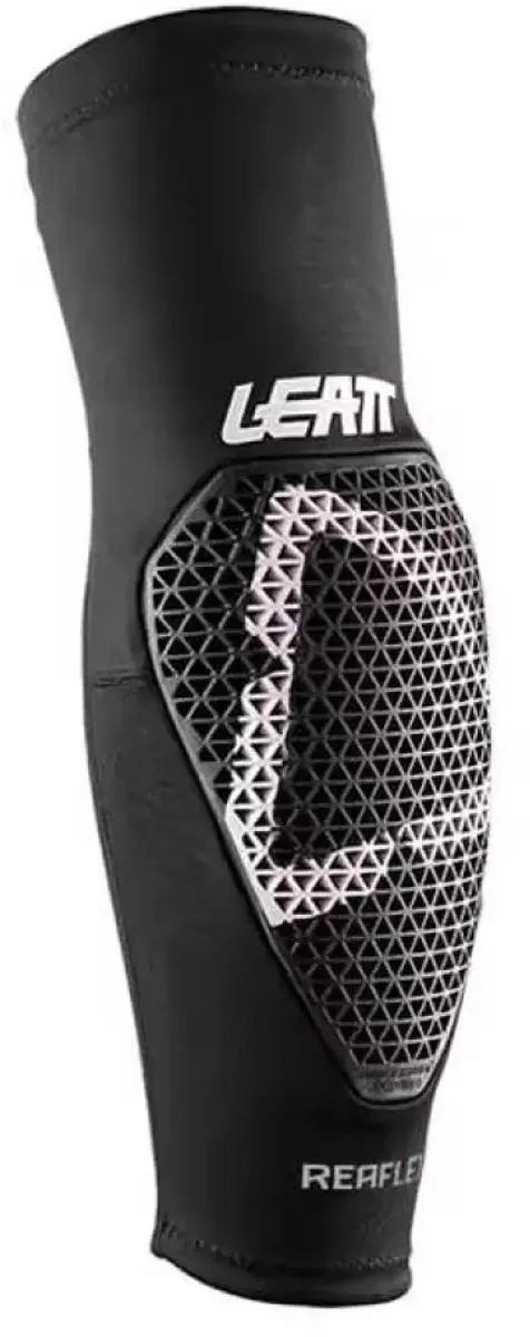 Leatt ReaFlex Serie - Elleboogbeschermer - Zwart - Maat L - Ergonomisch - CE EN1621-1