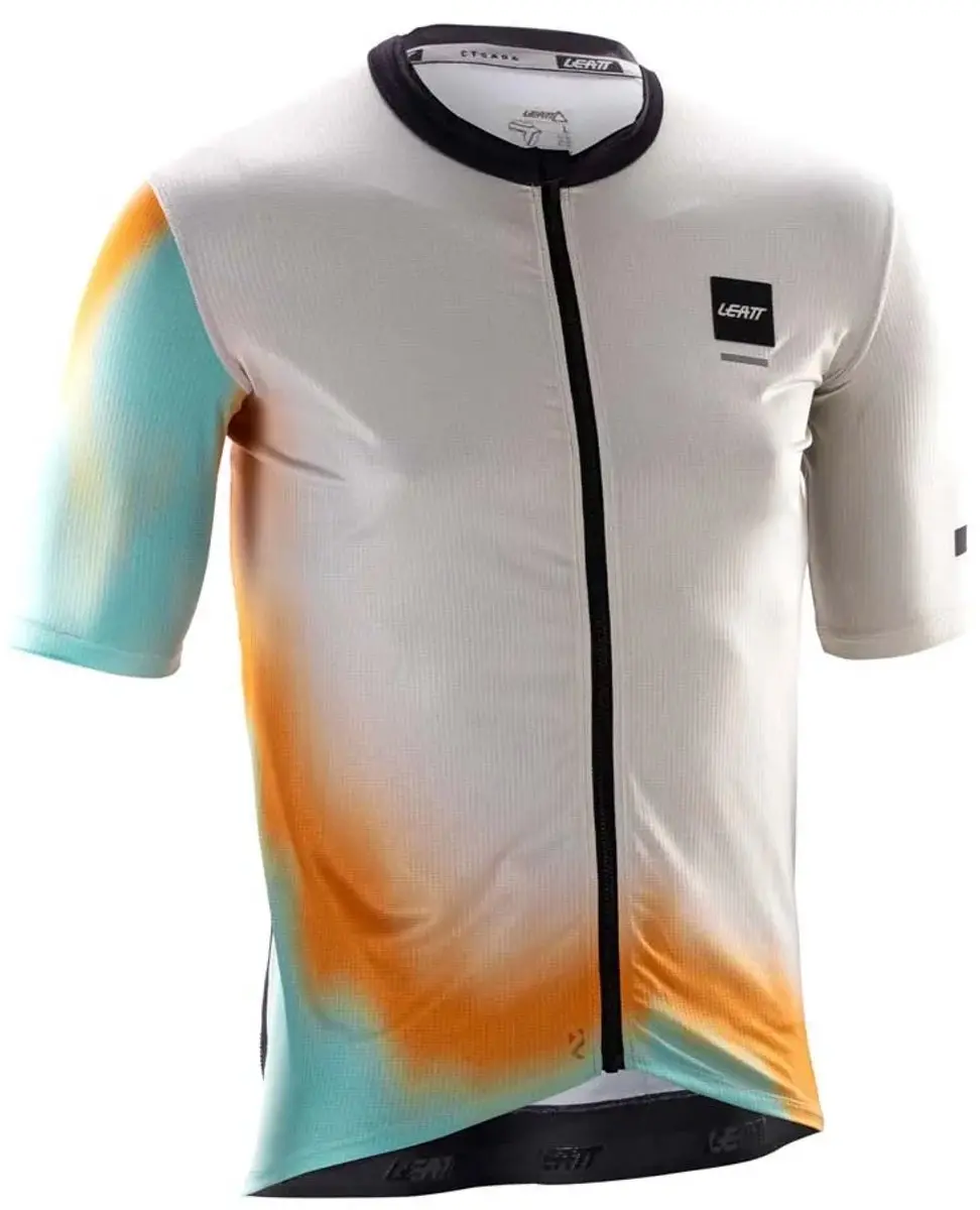 Leatt Endurance 3.0 Korte Mouw Wielertrui Wit S Man