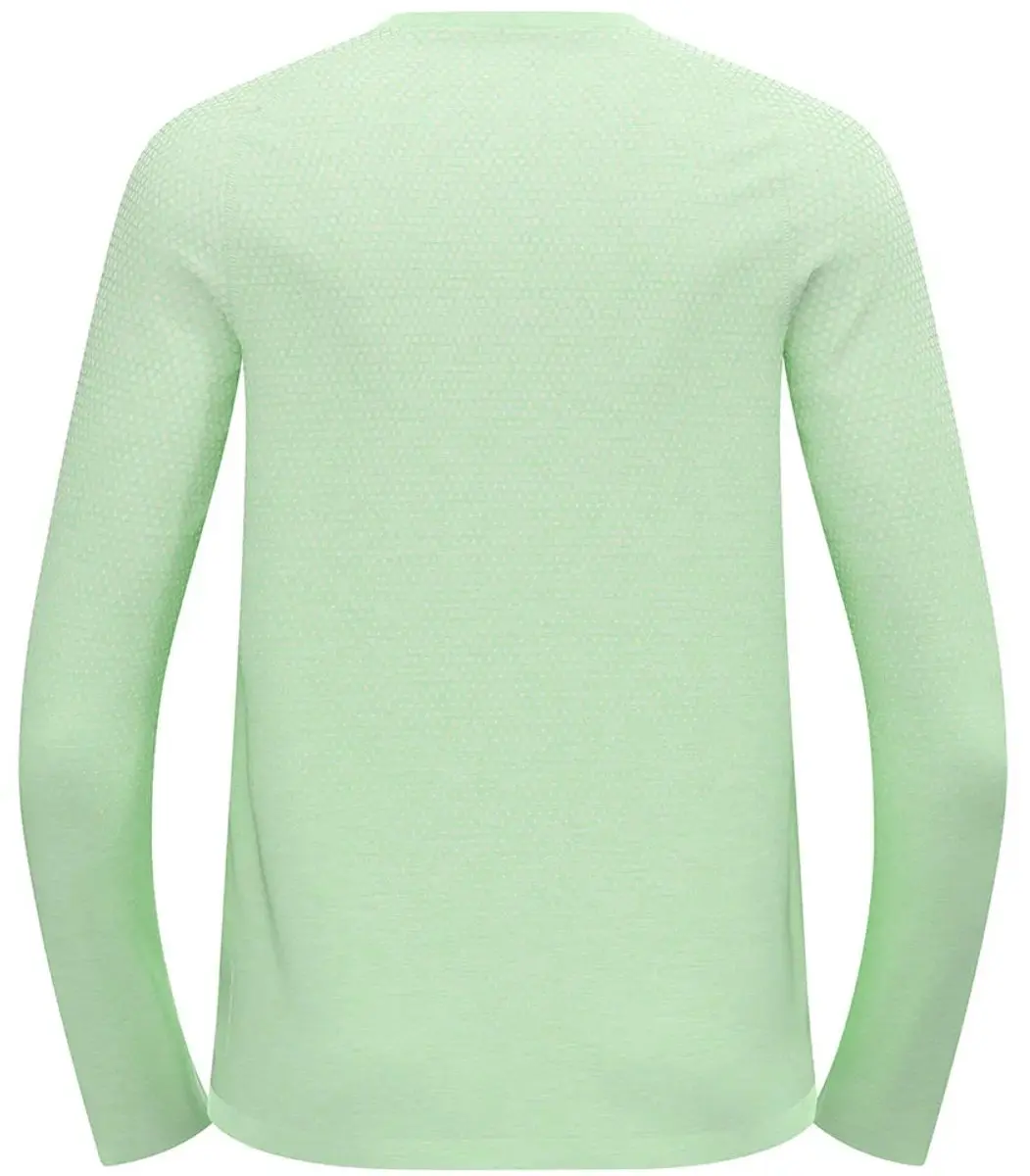 ODLO Crew Essential Seamless T-shirt Lange Mouwen M - Groen - afbeelding 4 van 4