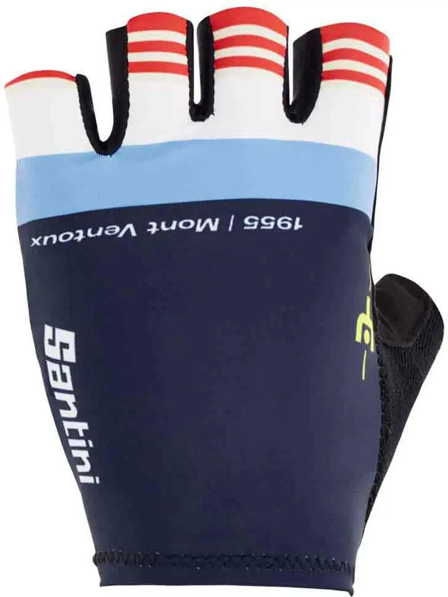 Santini Mj Mont Ventoux Korte Handschoenen Veelkleurig M