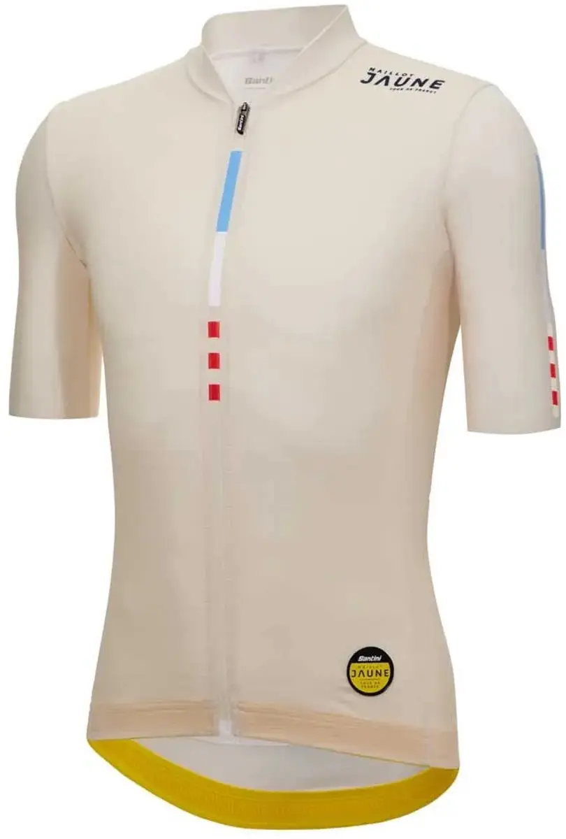 Santini Mj Mont Ventoux Wielertrui - M - Beige - afbeelding 6 van 6