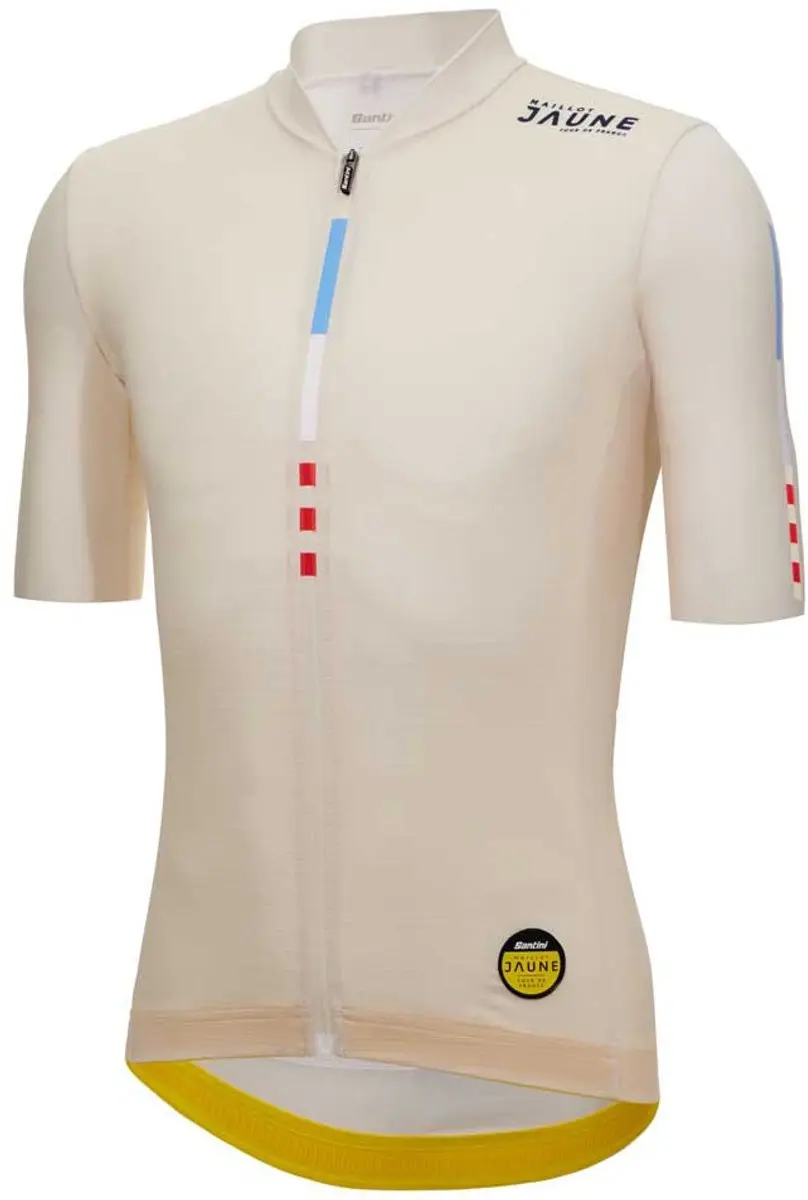 Santini Mont Ventoux Wielertrui 3XL - Beige - afbeelding 4 van 6