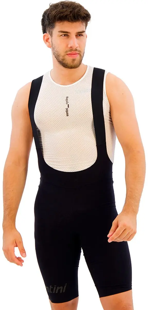 Santini Sensation Fietsbroek Zwart M Man