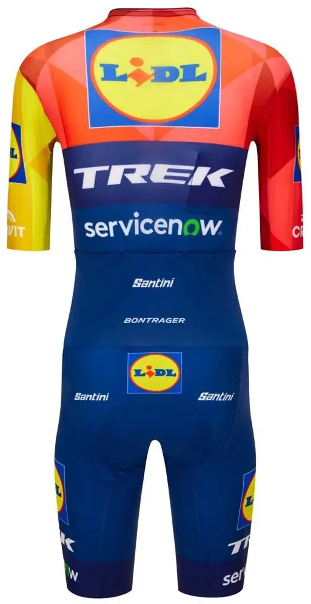 Santini Lidl Trek Team Original 2026 Racepak - L - Marine