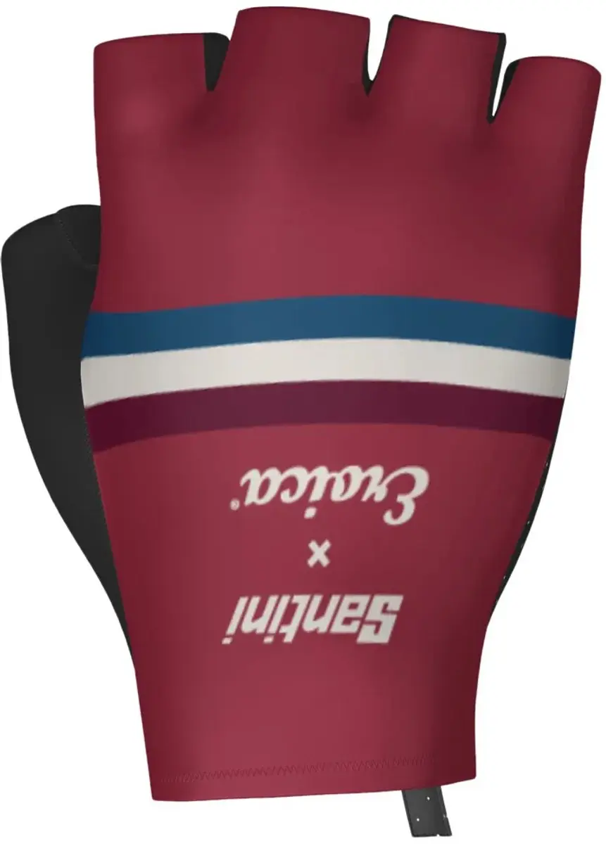 Santini Eroica Timo Korte Handschoenen Rood M