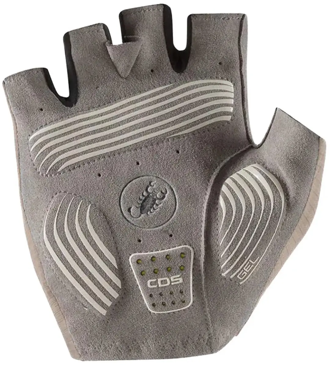 Castelli Espresso Korte Handschoenen Clay - XL