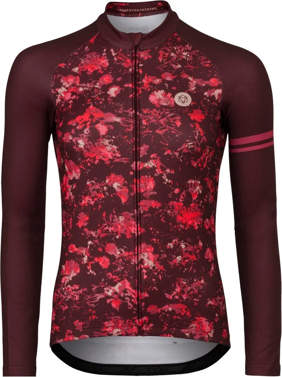 AGU Abstract Flower Fietsshirt Lange Mouwen Essential Dames