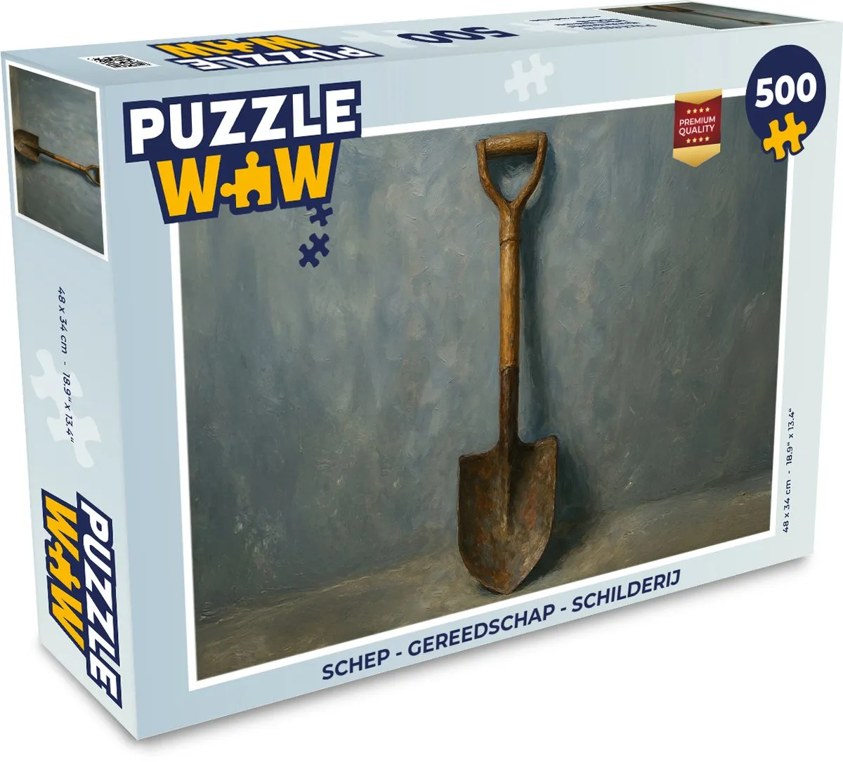 PuzzleWow Legpuzzel 500 Stuks Multicolor
