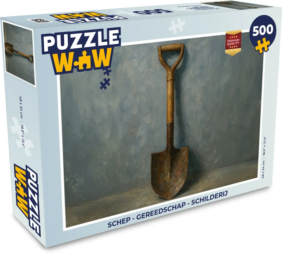 PuzzleWow Legpuzzel 500 Stuks Multicolor