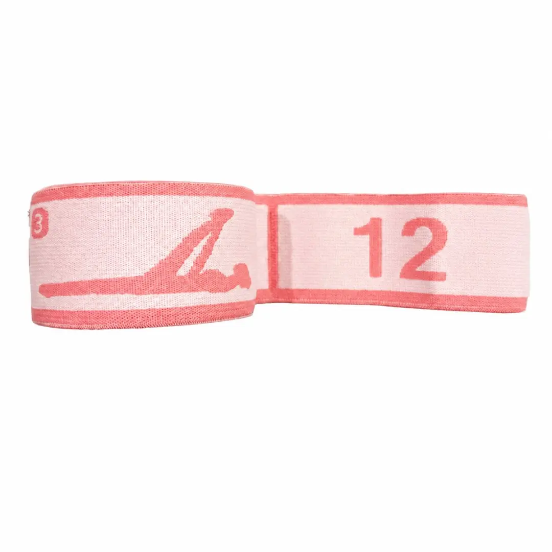 Grapefruit rode yoga stretching band pilates weerstandsband unisex 12 lussen ela