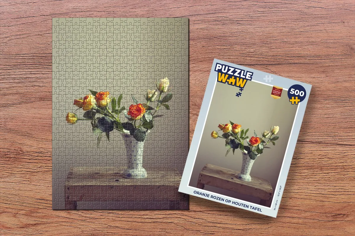 PuzzleWow Rozen Legpuzzel 500 Stuks