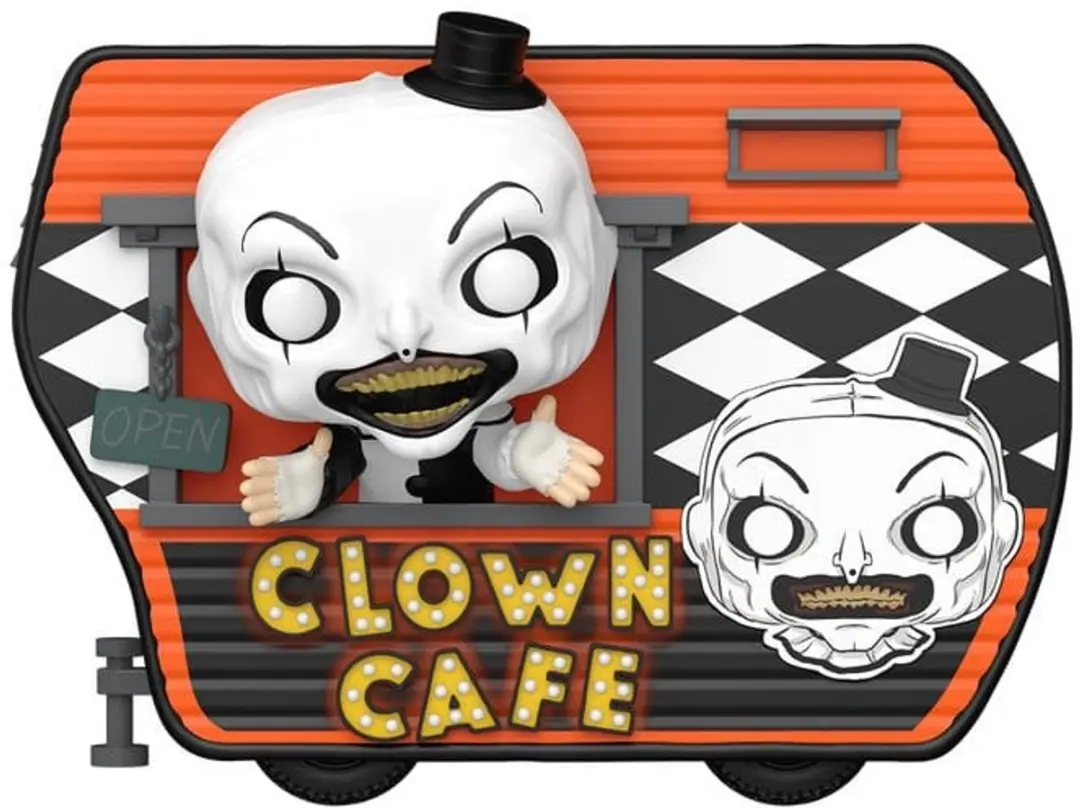 Funko Terrifier POP! Rides Café Super Deluxe Vinyl Figure FK93401 - 15cm - Multicolor