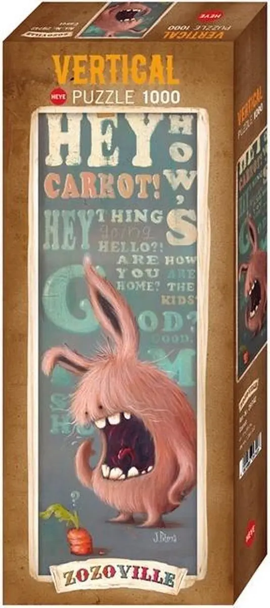 Heye Puzzel Carrot 1000 Stuks