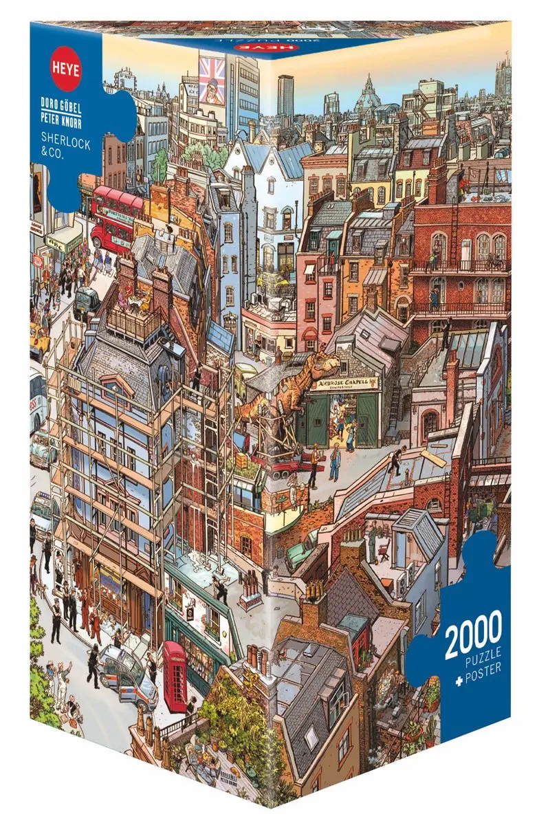 Heye Sherlock Legpuzzel 2000 Stuks - Meerkleurig