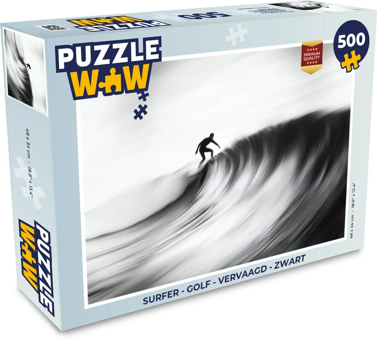 PuzzleWow Surfer Golf Legpuzzel 500 Stuks