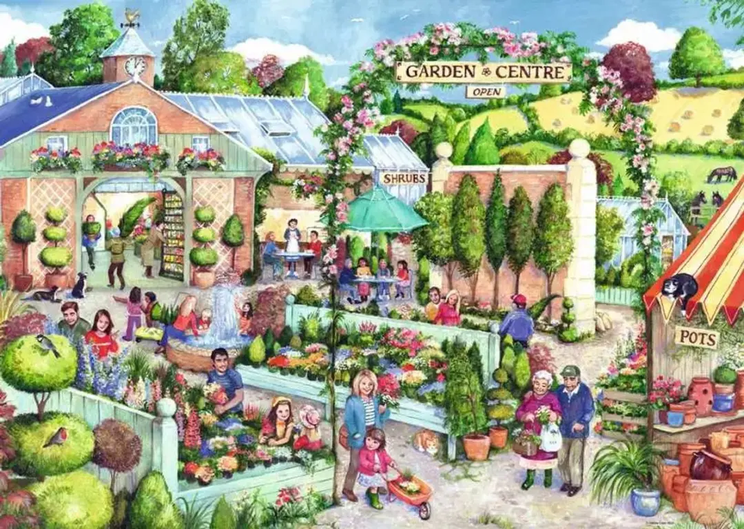 Ravensburger Bloeiend Tuincentrum 500 Puzzeldelen