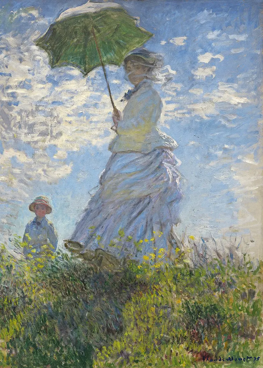 Ravensburger Woman with a Parasol - Monet Puzzel 1000 Stuks