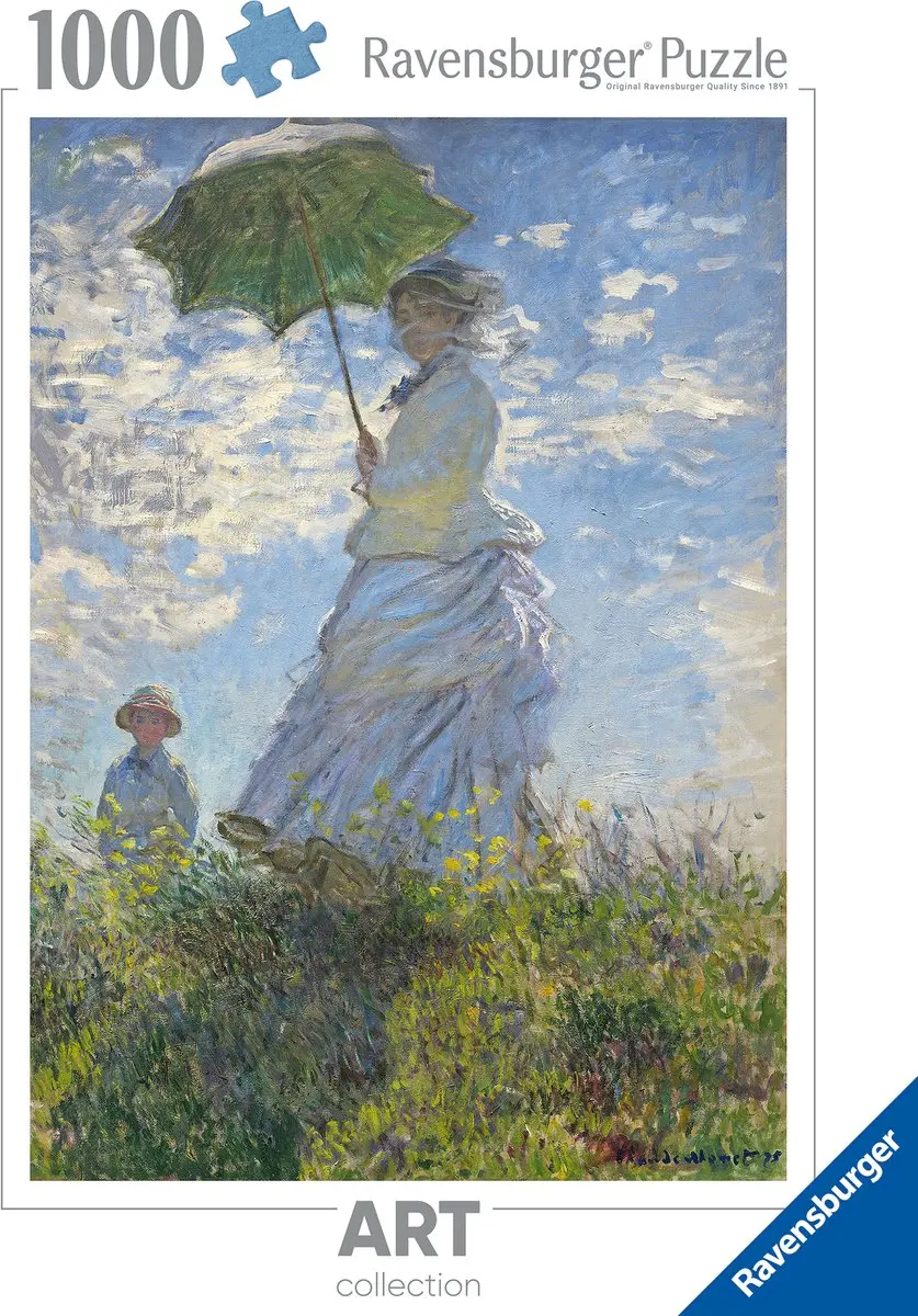 Ravensburger Woman with a Parasol - Monet Puzzel 1000 Stuks